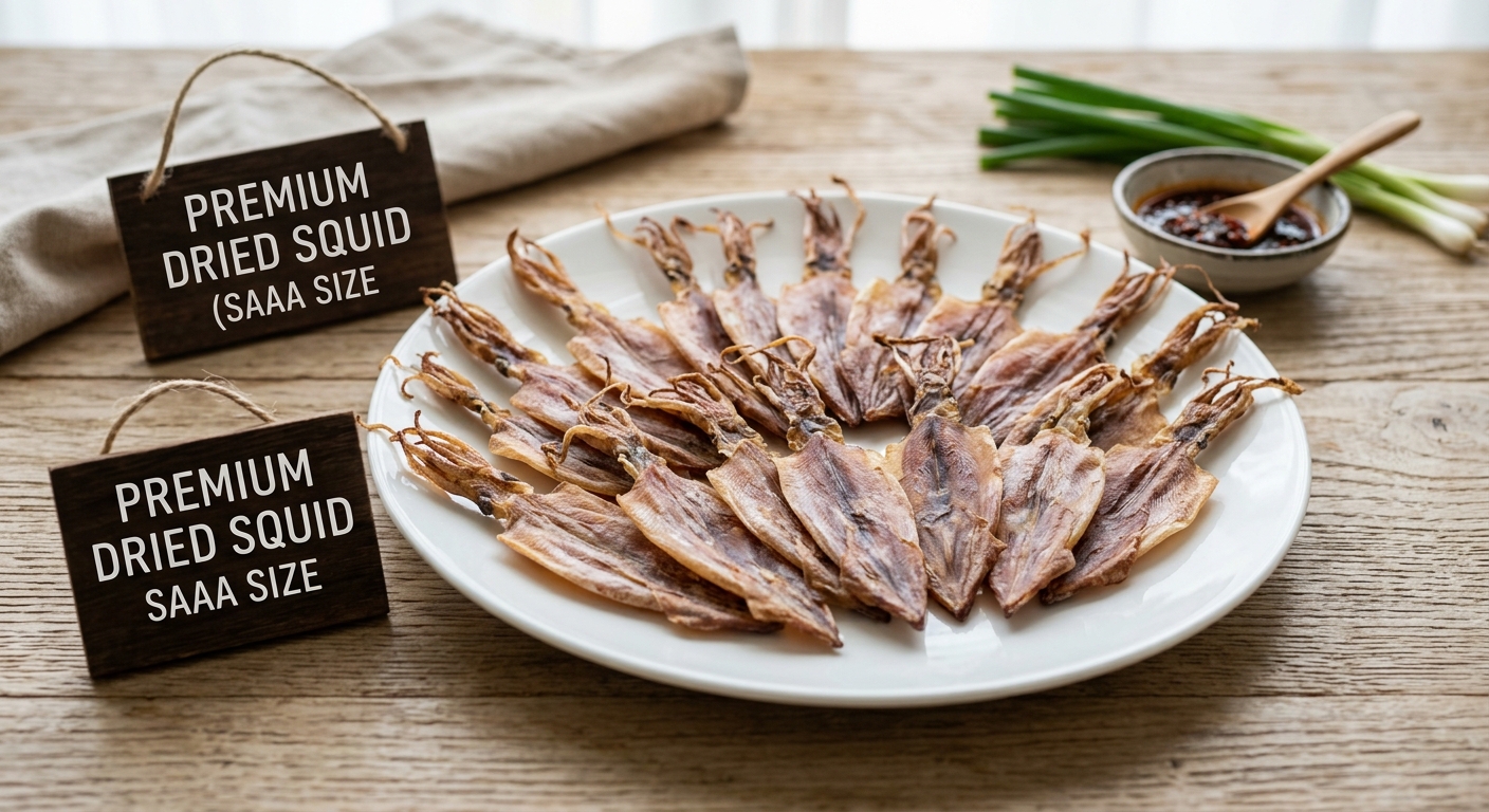 Mực Khô Ống SAAA